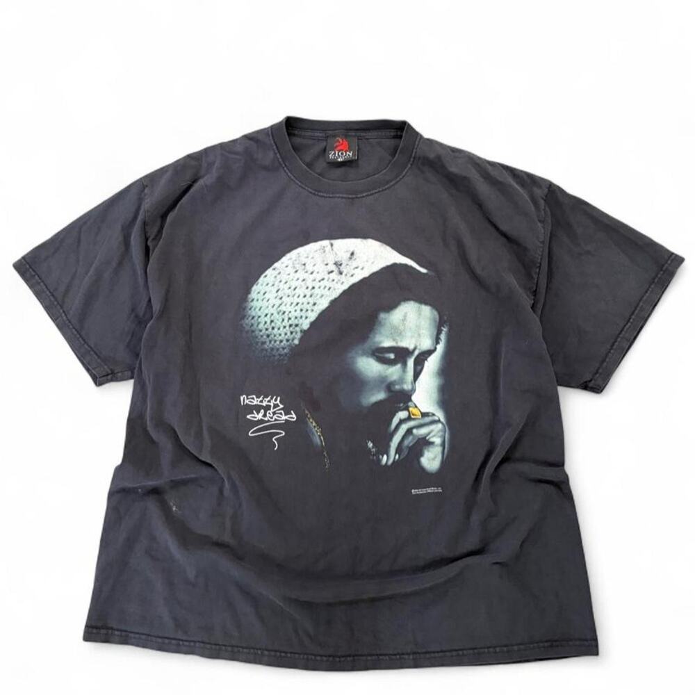2004 Bob Marley Natty Dread Faded Baggy Vintage Tshirt